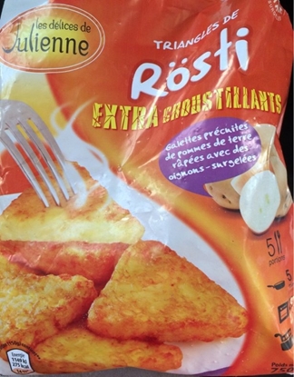 Picture of POTATO ROSTI TRIANGLES 750GR